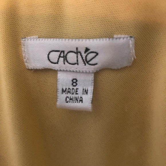 Caché beaded multi color Silk Tassel Top - Picture 4 of 5